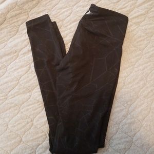 Old navy black textured leggings